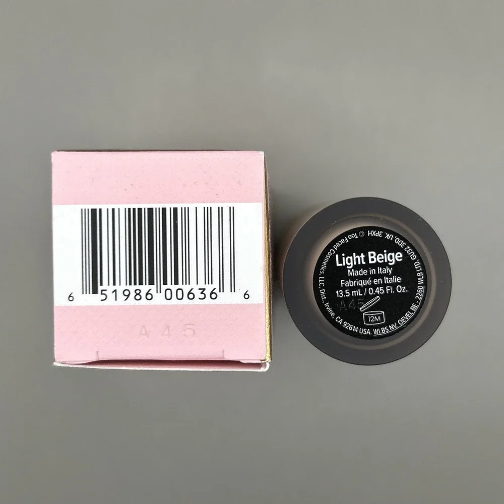 Too Faced Born This Way Super Coverage Multi Use Concealer Light Beige .45oz NEW